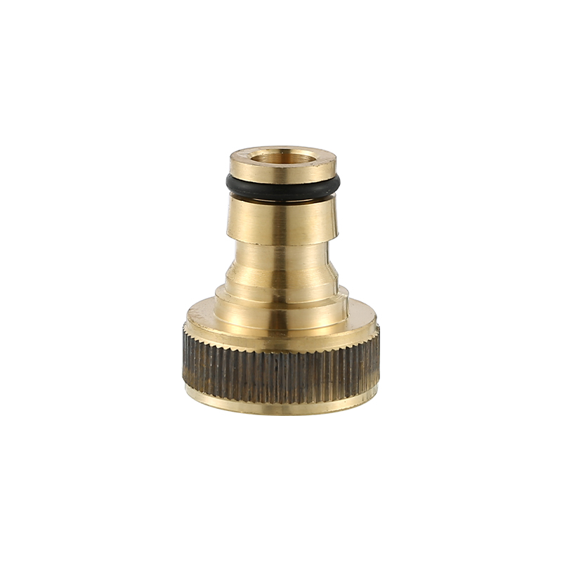 Bocal de latão YT7032, conector de mangueira com o-ring, cor de latão 3/4"