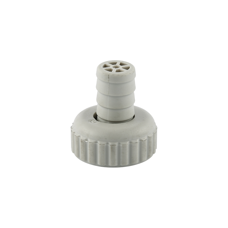 Conector de mangueira de nylon YT7041, cinza3/4", 1"